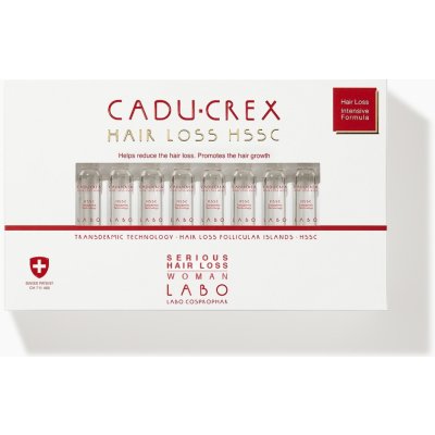 Cadu-Crex Kúra pre pokročilé vypadávanie vlasov pre ženy Hair Loss HSSC 20 x 3,5 ml