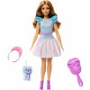 Bábika Barbie Moja Prvá Barbie Bábika - Brunetka So Zajačikom (194735114559)