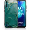 PROTEMIO 102956 MY ART Ochranný kryt pre Motorola Moto G8 Power Lite GREEN MARBLE (145)