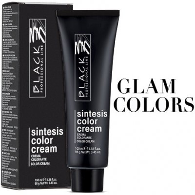 Black Sintesis Glam Color Creme 100ml - Farba na vlasy