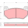 Sada brzdových platničiek kotúčovej brzdy TRW Automotive Aftermarket GDB1568