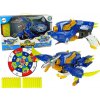 Import Leantoys Dinobots 2in1 Dinosaur Pistol pro modré šípy štítů pterosaura