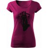 T-ričko Classic Cafe Racer dámske tričko Farba trička: Fuchsiová, Veľkosť: L