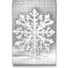 Vymalujsisam.sk Bodkovanie - Snehová vločka Farba: Červená, Veľkosť: 40x60cm, Rám: Na kartónovej doske