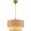 Asir | Luster na lanku ECHO 1xE27/60W/230V béžový | AS2579