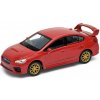 Welly 1:34 Subaru Impreza WRX STI Farba: Modrá