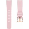 BStrap Silicone Line (Small) remienok na Garmin Vivoactive 3, pink (SSG003C0906)