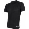Tričko krátke pánske SENSOR COOLMAX FRESH AIR čierne L