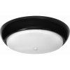 Stropné svietidlo KOKO LED s PIR senzorom, AD-PL-6257BLPMR4, 12W, 4000K, IP44, IK10, čiern
