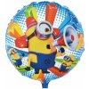 Balón fóliový - Mimoni 3/ 45cm (Vhodné pre plnenie vzduchom aj héliom.)