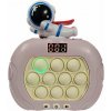 Pop it Leventi V3 Quick push game astronaut růžový