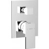 SAPHO - CUBEMIX podomietková sprchová batéria, 2 výstupy, chróm CM042