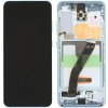 LCD Displej + Dotykové sklo + Ram Samsung G980/G981 Galaxy S20 Blue (Service Pack)