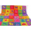 Penové puzzle písmená, číslice, zvieratká - 72 dielov