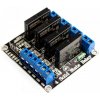 SSR Relé modul High level - 4 kanály 5V DC