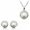 SOFIA perlový strieborný set náušnice a prívesok AEAP1912Z,WFM/R+AEAE2522Z,WFM/R