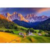 Enjoy Church in Dolomites Mountains Italy 1000 dielov