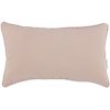 COTTON & SWEETS Dekoračný obdĺžnikový vankúš Bubble Boho - Púdrovo ružový
