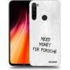 Picasee silikónový prehľadný obal pre Xiaomi Redmi Note 8T - White Fuel