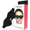 Darkness Mask - Čierna maska na oči s nastaviteľným pásikom, PVC