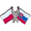 Odznak dvojvlajkový Slovensko-Poľsko