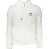 CAVALLI CLASS Perfektná Pánska Mikina na zips Biela Farba: Biela, Veľkosť: M
