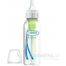 Dojčenská fľaša Dr. Brown´s Options+ 250 ml Narrow anticolic plastová biela so silikónovým cumľom level1 1x1 ks
