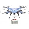 Dron Syma X5HW, modrá + náhradní baterie