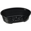 ležadlo pre psov SIESTA DELUXE BLACK 2/4549x36x17,5 cm Ferplast