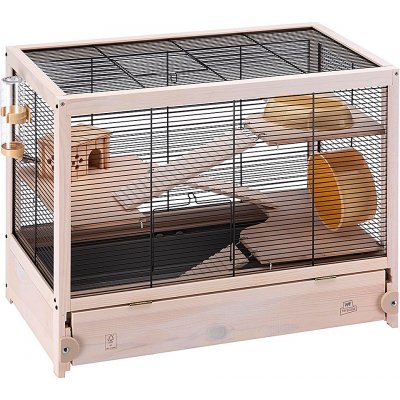 Ferplast Drevená klietka pre hlodavce Hamsterville 60 klietka pre škrečka  60 x 34 x 49 cm od 87 € - Heureka.sk