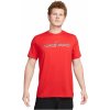 Pánske funkčné tričko s krátkym rukávom Nike M NK DF TEE DB PRO červené FJ2393-657 - M