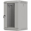 LANBERG RACKOVÁ SKRIŇA 10'' NÁSTENNÁ 9U/300X300 (FLAT PACK) S PRESKLENÝMI DVERAMI ŠEDÁ WF11-3309-10S Lanberg