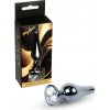 MyLove Toys - Jewellery Dark Silver BUTT PLUG- Clear