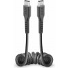 SBS Mobile SBS TECABLETYPCSKS spirálový kabel USB-C - USB-C 0,5 m - černý