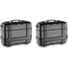 GIVI TRK 33B PACK2 sada 2 kufrů TRK 33B Trekker černý s hliníkovým černým víkem (Monokey)