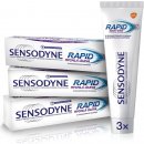 Sensodyne Zubní pasta Rapid 75 ml 3 ks