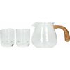 Timemore Timemore - Sada servírovacích tašek Chuiwen s potiskem - Sada 2 sklenic 70ml + džbán 400ml