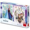 Puzzle FROZEN Anna a Elsa 2x77 dielikov