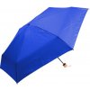 RPET manuálny mini dáždnik , white Farba: Blue