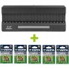 OXE Battery Charger AA + 20 ks AA 2100 mAh 572009