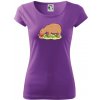 Kapybara a melón - Dámske tričko Pure - 2XL ( Fialová )
