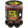 Haldorádó Max Motion Boilie Dipped 20 mm - Korenistá Červená Pečeň / Spicy Red Liver