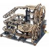 Robotime 3D drevené mechanické puzzle Kuličková dráha Mesto prekážok 294 ks