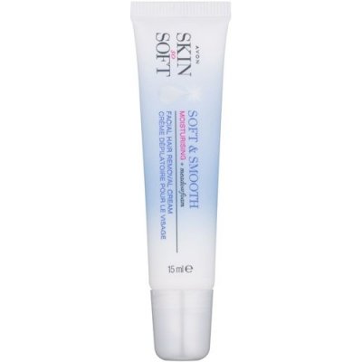 Avon Skin So Soft Smooth depilačný krém na tvár 15 ml