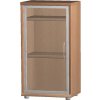 Decodom POINT TYP 51 E6 MBK4/ALU 411701 - Skrinka, Buk 04 / Sklo