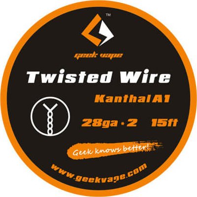 GeekVape drôt Twisted Wire 28ga*2 Kanthal A1 4,5m