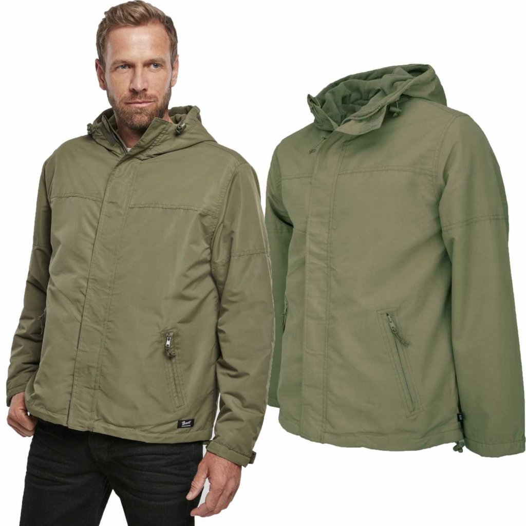 Urban Classics Windbreaker Frontzip olive