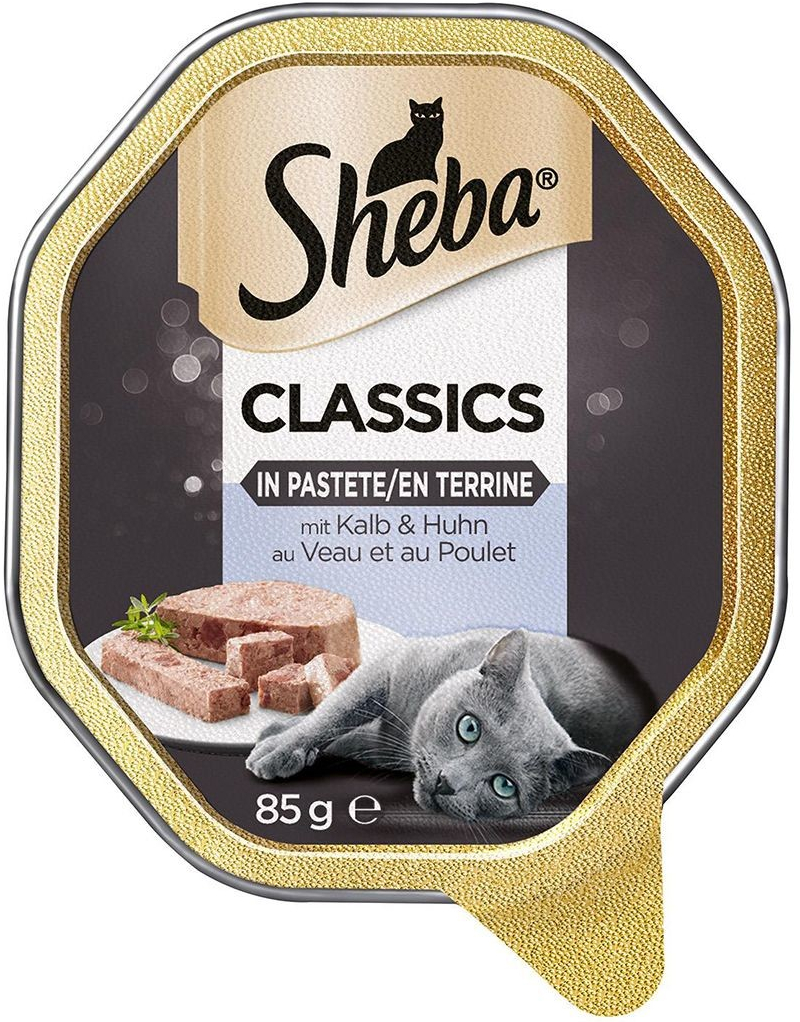 SHEBA Teľacie kuracie 85 g