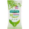 SANYTOL čistič univerz. 94% rast.pôvodu utierky 72ks