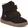 Froddo Chlapčenské zimné barefoot topánky ZERU TEX FURRY Dark Blue G2110151